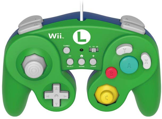 Wired Fight Pad Controller (HORI) | Luigi - Nintendo
