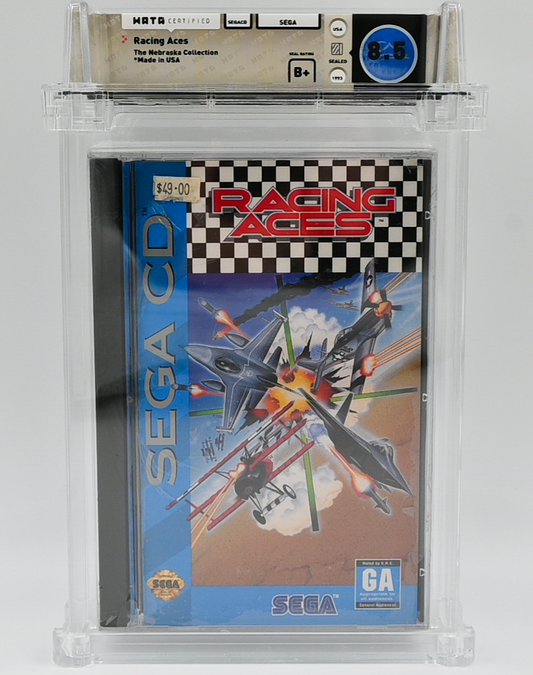 Racing Aces SEGA CD 8.5 B+ - NEBRASKA COLLECTION