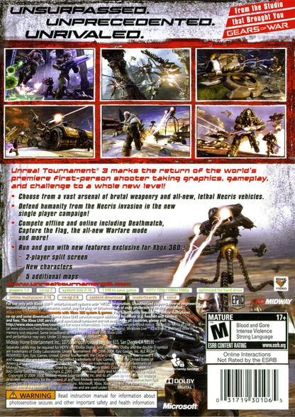 Unreal Tournament 3 - Xbox 360