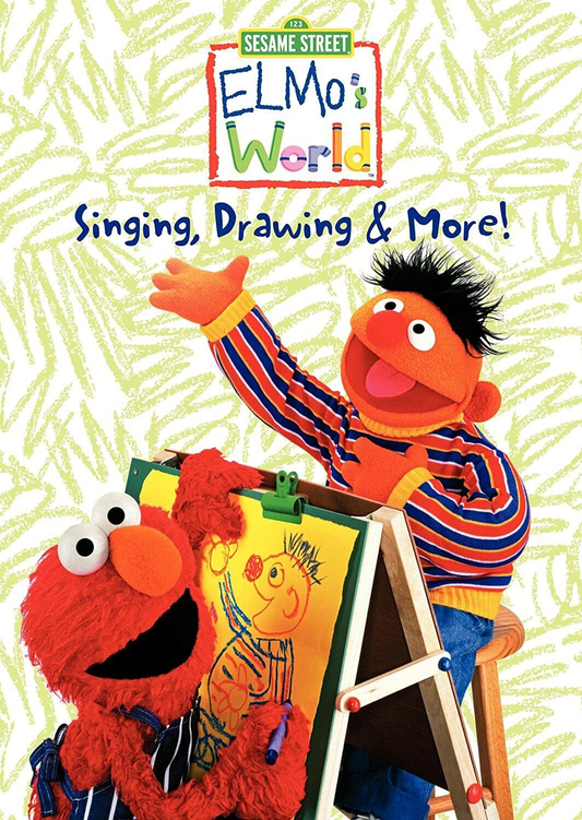 Sesame Street: Elmo's World: Singing, Drawing And More! - DVD