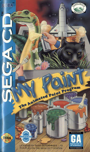 My Paint: The Animated Paint Program - Sega CD