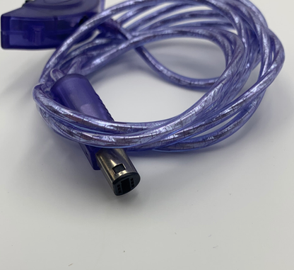 Gameboy Advance Link Cable i Brand Purple - Gamecube