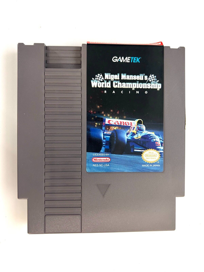 Nigel Mansell's World Championship Racing - NES