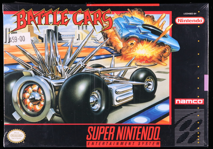 Battle Cars SNES 9.6 A+ - NEBRASKA COLLECTION