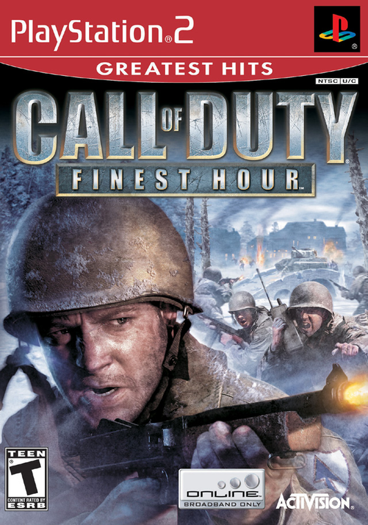 Call of Duty: Finest Hour - Greatest Hits - PS2