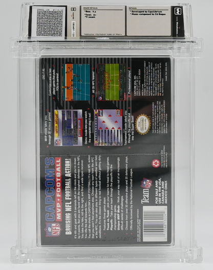 Capcom's MVP Football SNES 9.6 A+ - NEBRASKA COLLECTION