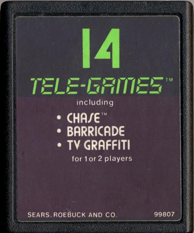 Chase (Tele-Games) - Atari 2600