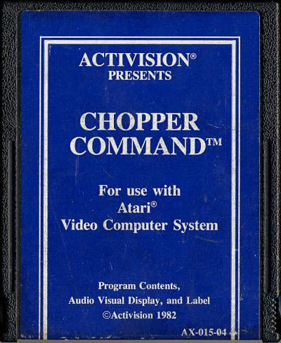 Chopper Command (Blue Label) - Atari 2600