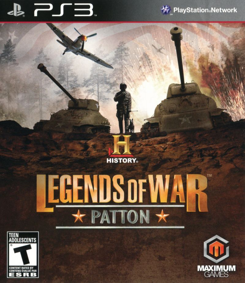 History Channel Legends of War: Patton - PS3