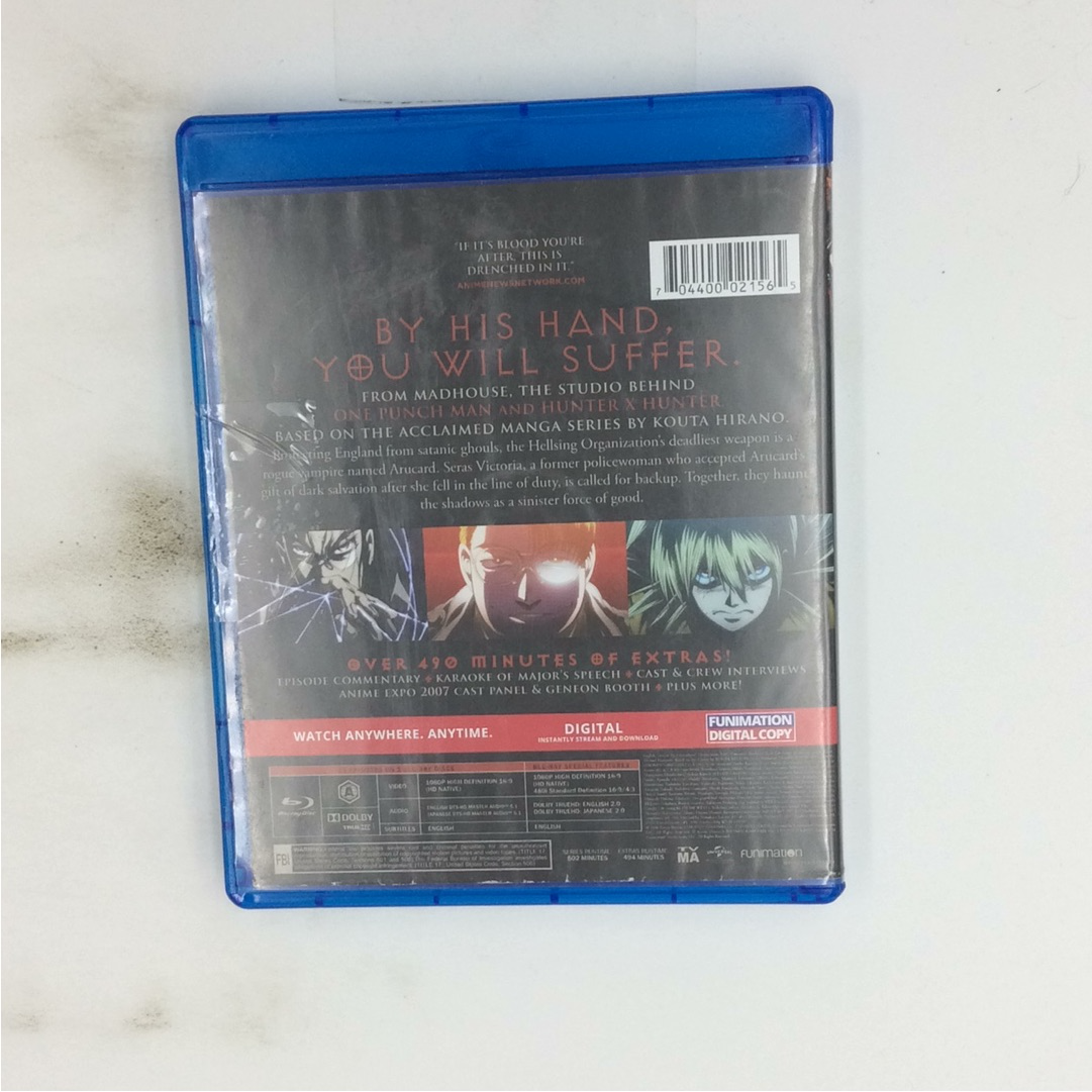Hellsing Ultimate OVA Series (FUNimation) 1 - X - Blu-ray Anime 2006 MA17