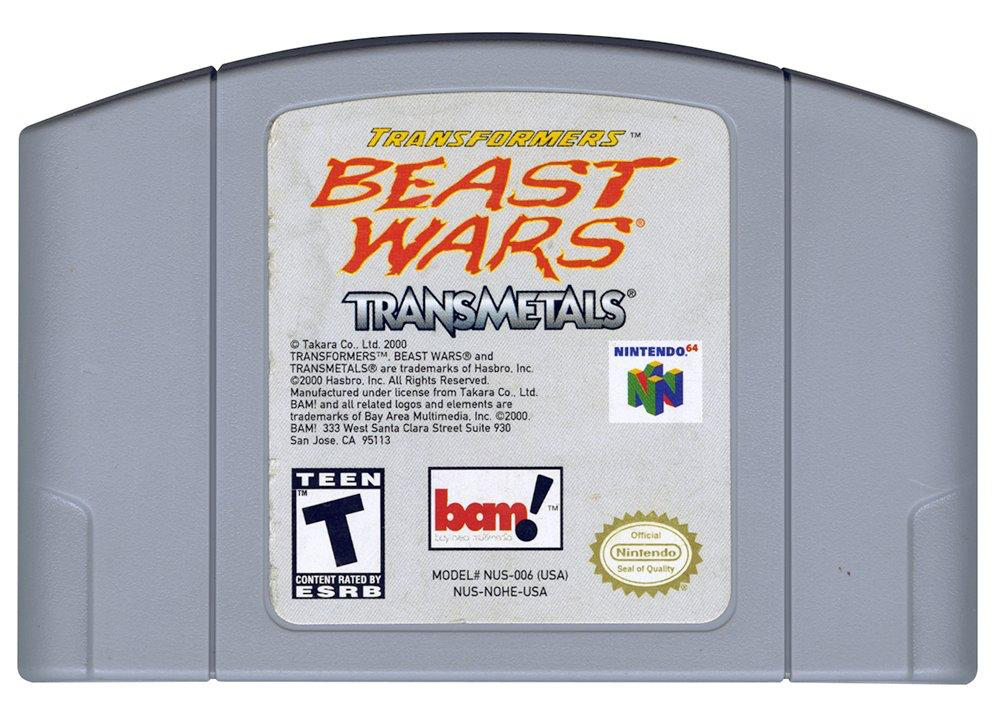 Transformers Beast Wars Transmetals - N64