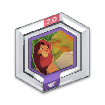 Hexagonal Power Disc | Simba's Pridelands - Disney Infinity 2.0