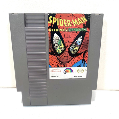 Spider-Man Return of the Sinister Six - NES