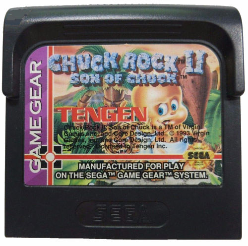 Chuck Rock II Son of Chuck - Game Gear