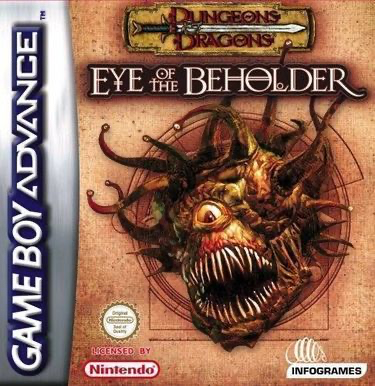 Dungeons and Dragons Eye of the Beholder - GBA