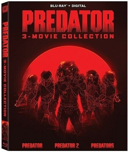 Predator Triple Feature (Blu-ray): Predator (1987) / Predator 2 / Predators - Blu-ray SciFi VAR R
