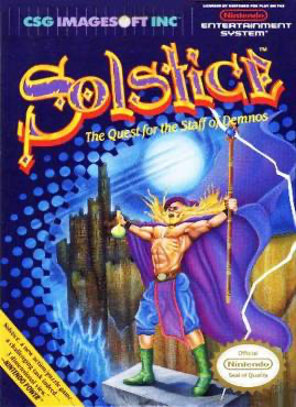 Solstice The Quest for the Staff of Demnos - NES