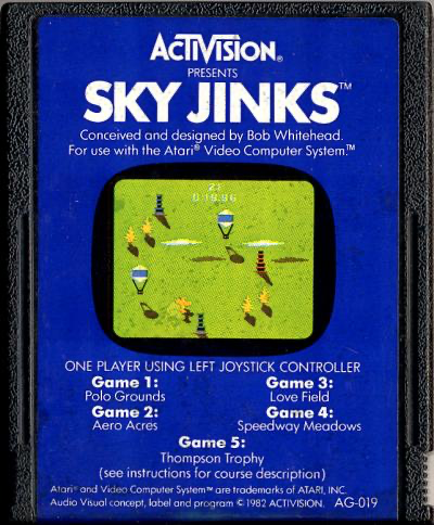 Sky Jinks - Atari 2600