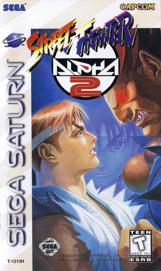 Street Fighter Alpha 2 - Sega Saturn