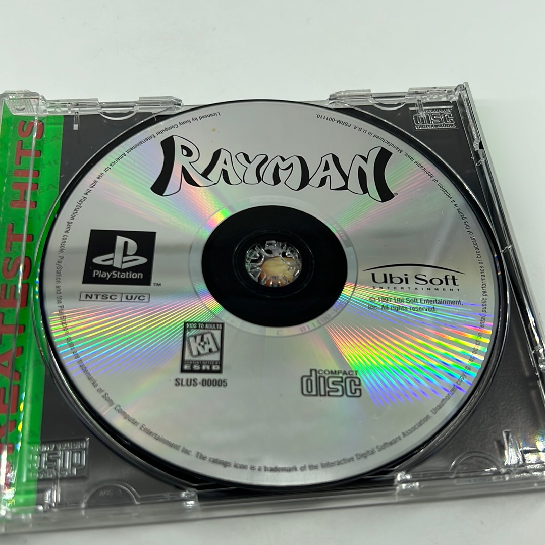 Rayman - Greatest Hits - PS1 - 241,319