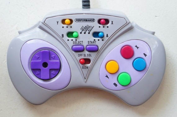 Performance Advance Turbo SNES Controller Used For Sale Game โ Dial Up ...