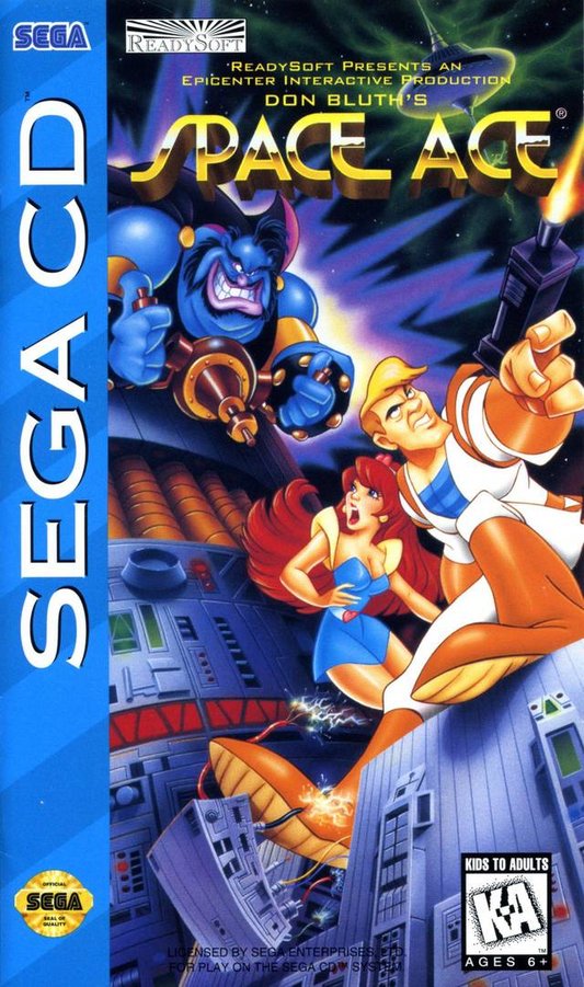 Space Ace - Sega CD