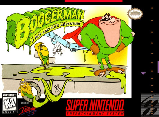 Boogerman: A Pick and Flick Adventure - SNES