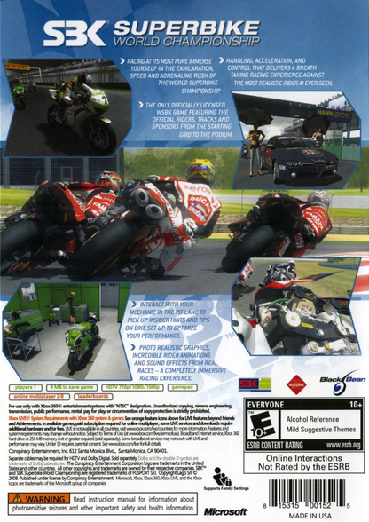 SBK: Superbike World Championship - Xbox 360