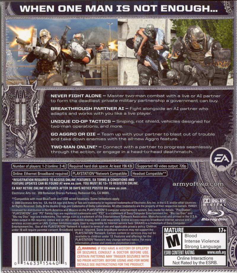 Army of Two - PS3