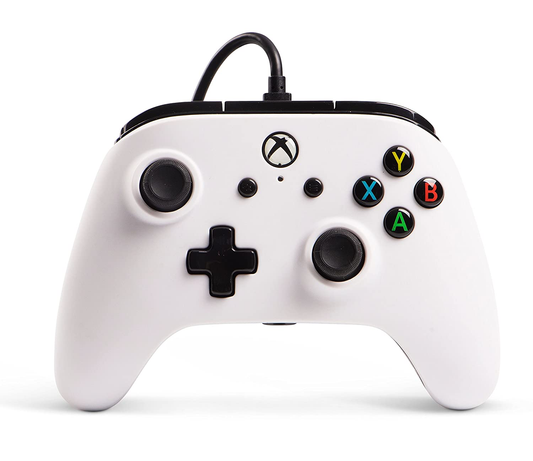 Power A Enhanced Wired Controller White - Xbox One