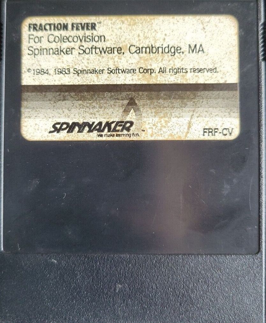 Fraction Fever - Colecovision