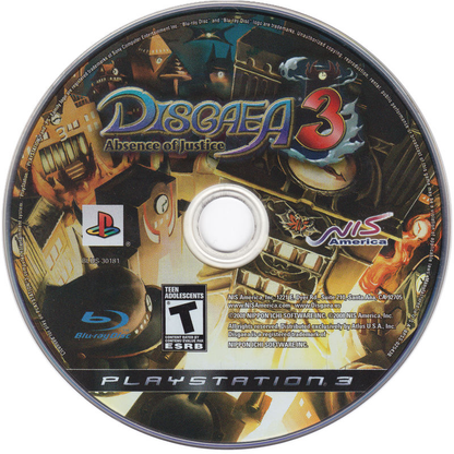 Disgaea 3: Absence of Justice - PS3