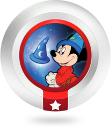 Round Power Disc | Sorcerer Mickey's Hat - Disney Infinity 1.0