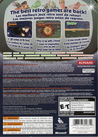 Konami Classics: Volume 1 - Xbox 360