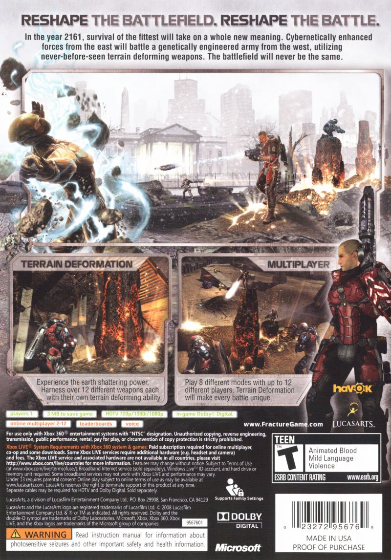 Fracture - Xbox 360