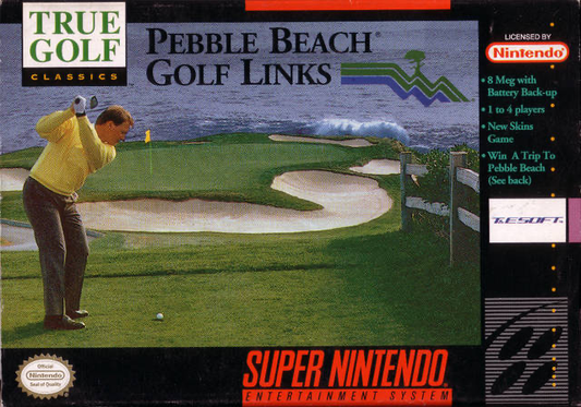 True Golf Classics: Pebble Beach Golf Links - SNES