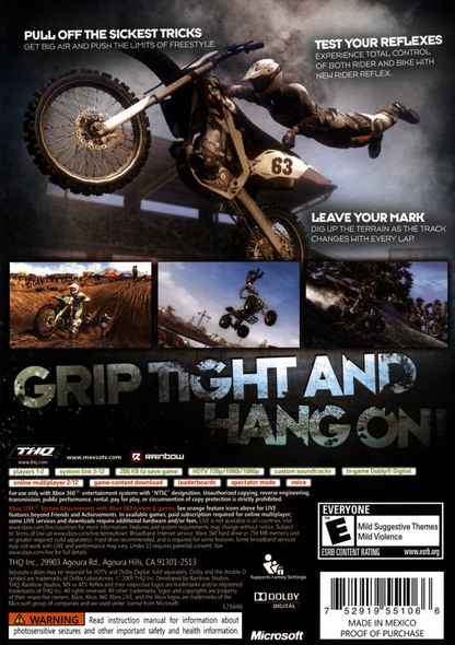 MX vs. ATV: Reflex - Xbox 360
