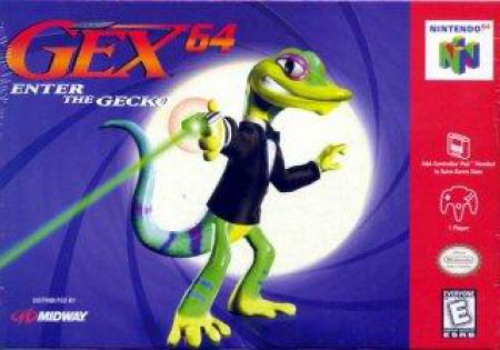 Gex 64 Enter the Gecko - N64