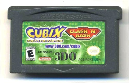 Cubix Robots For Everyone Clash N Bash - GBA