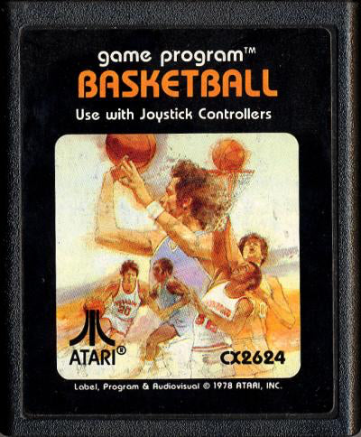 Basketball (Picture Label) - Atari 2600