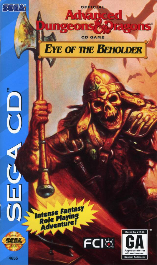 Advanced Dungeons and Dragons: Eye of the Beholder - Sega CD