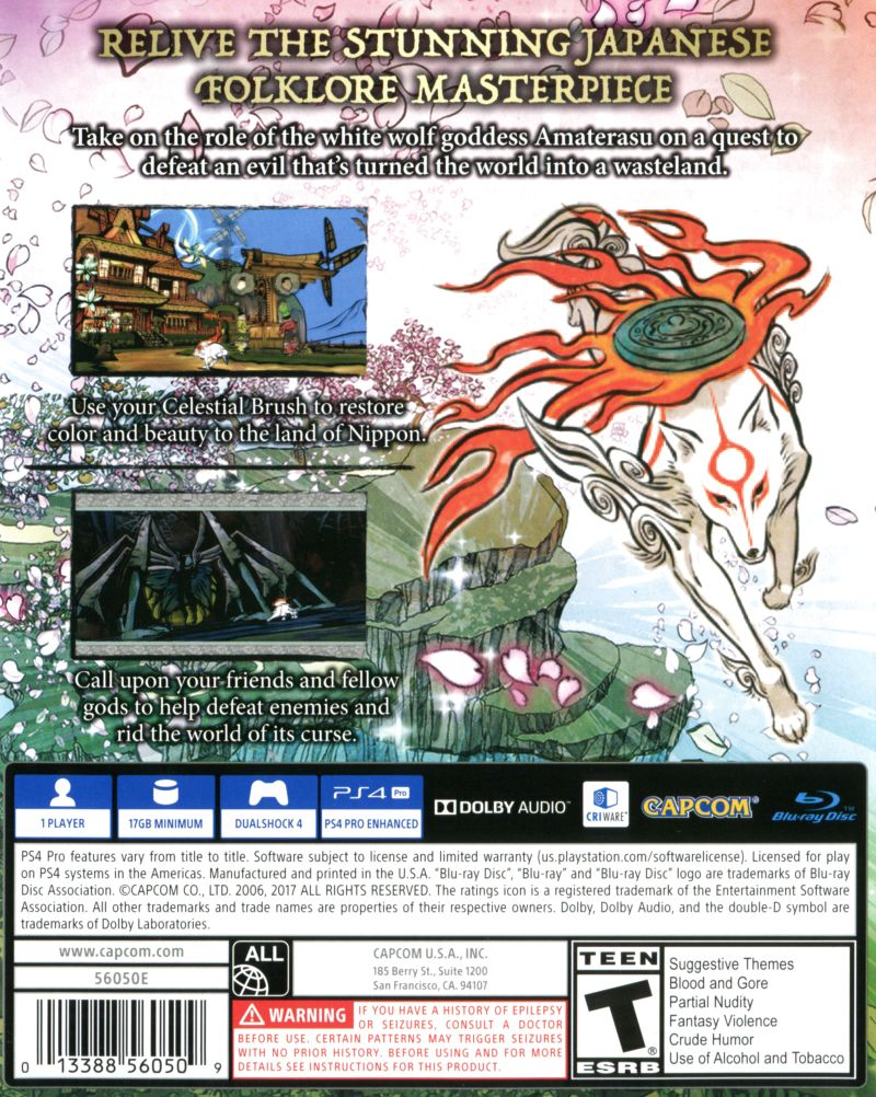 Okami HD - PS4