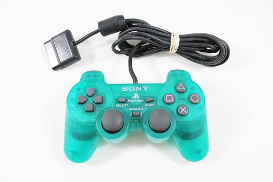 Official DualShock 2 Wired Controller | Green - PS2