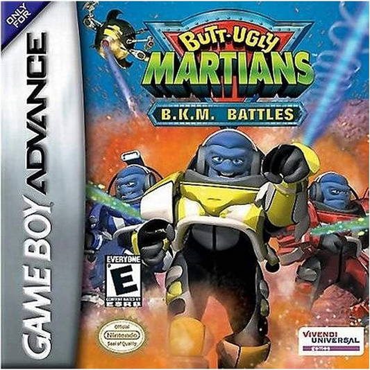 Butt Ugly Martians BKM Battles - GBA