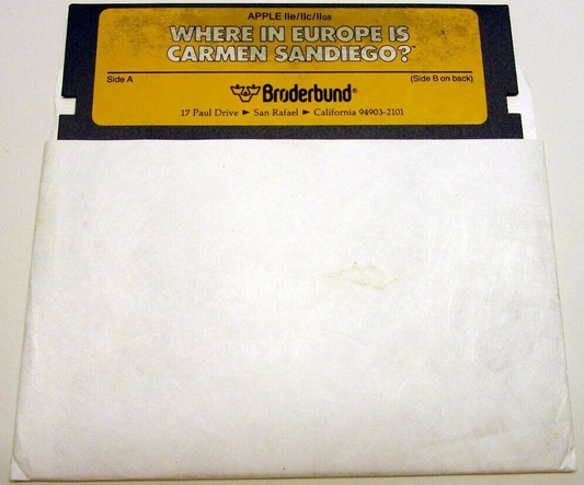 Where in Europe is Carmen Sandiego? - Commodore 64