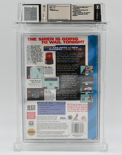 NHL '94 SEGA CD 9.8 A+ - NEBRASKA COLLECTION