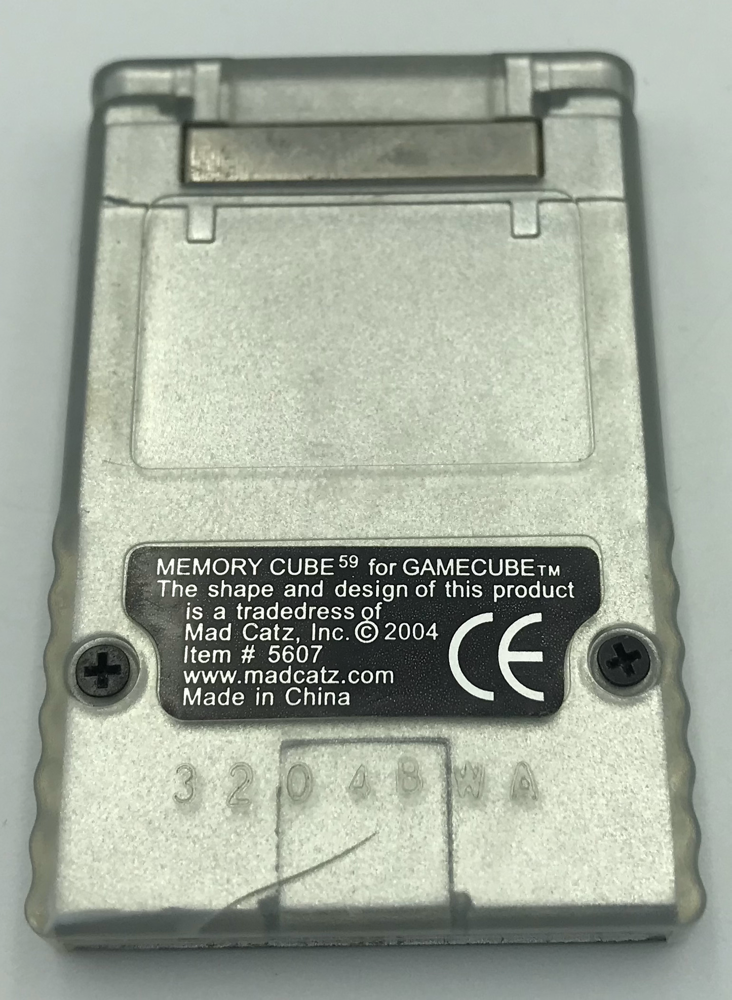 MadCatz 4MB 59 Block Gray Memory Card - Gamecube