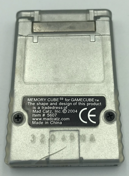 MadCatz 4MB 59 Block Gray Memory Card - Gamecube