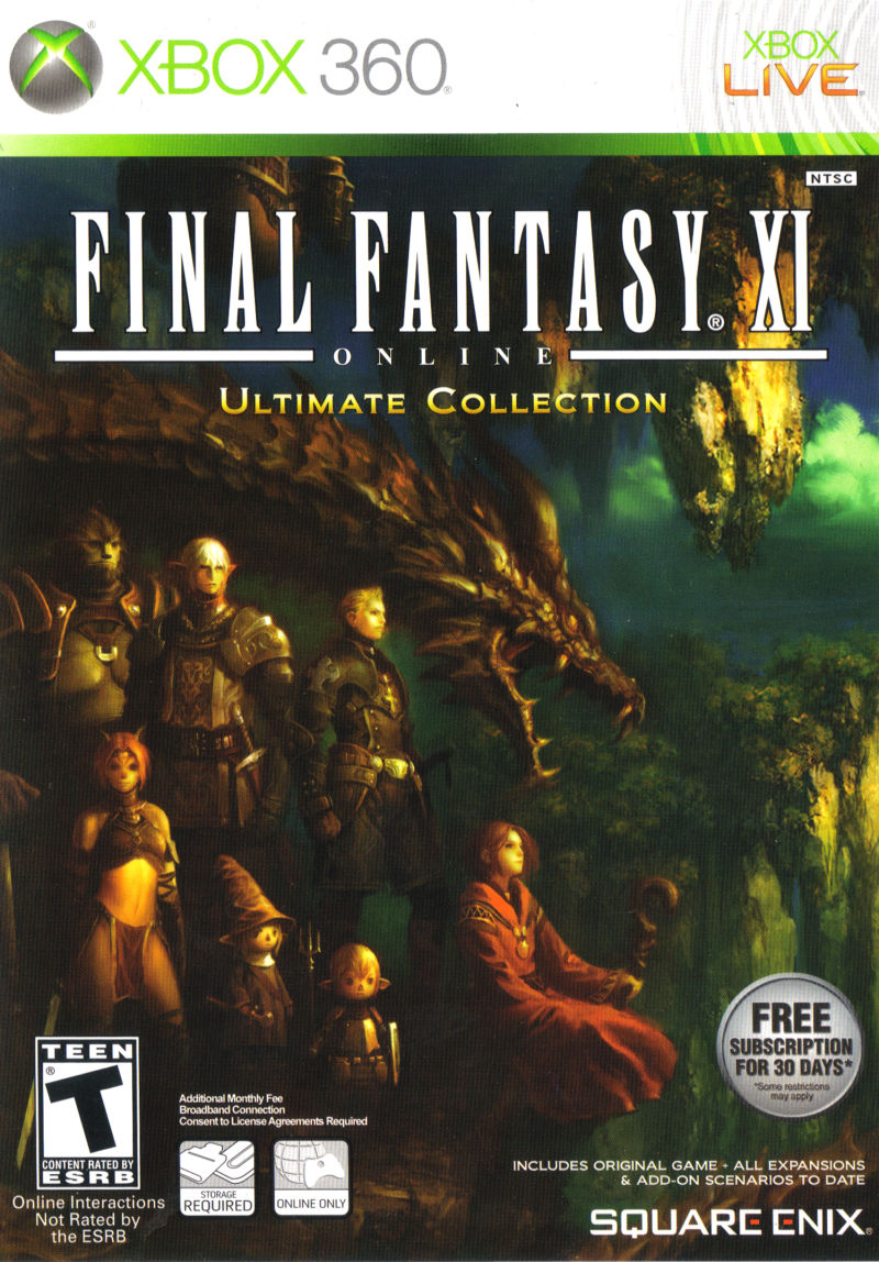 Final Fantasy XI: Online - Ultimate Collection - Xbox 360