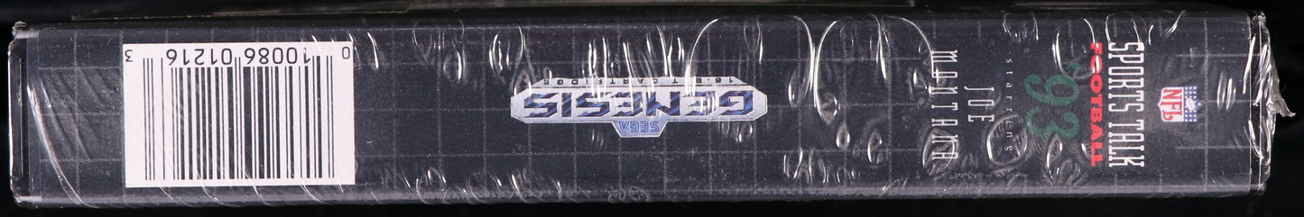 NFL Sports Talk Football '93 SEGA GENESIS 9.6 B+ - NEBRASKA COLLECTION
